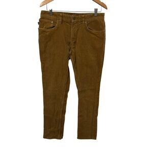 Polo Ralph Lauren Mens Brown Corduroy Pants 34x30